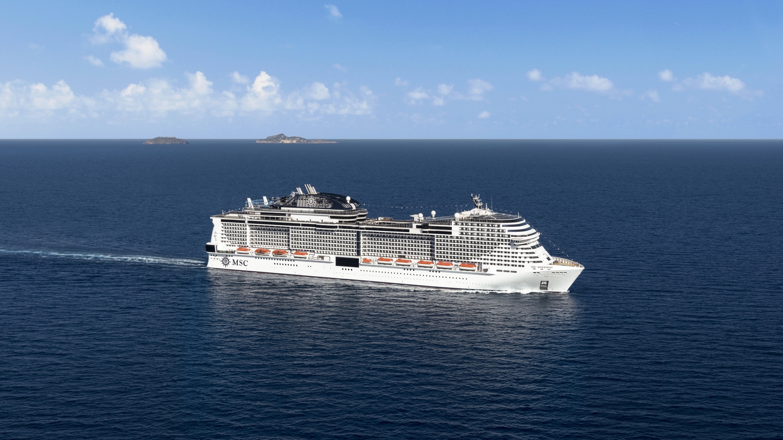 MSC Meraviglia at sea - MSC Cruises